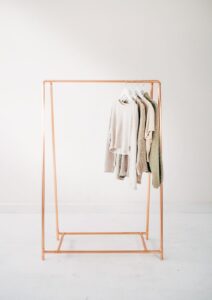 Copper Pipe A Frame Clothing Rail / Garment Rack / Clothes Storage - Little Deer