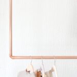 Copper Pipe Hanging Display Clothing Rail / Clothes Storage - Little Deer