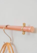 Copper Pipe Pole Rail / Display Rack / Coat Rack / Kitchen Utensil Storage - Little Deer