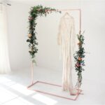 Copper Wedding Backdrop Frame Arch for Flowers & Garlands - Little Deer