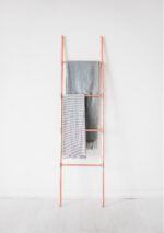 Luxury Blanket Towel Retail Display Copper Pipe Ladder - Little Deer