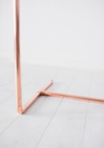 Minimal Reverse Reflection Copper Pipe Clothing Rail / Garment Rack / Clothes Storage - Little Deer